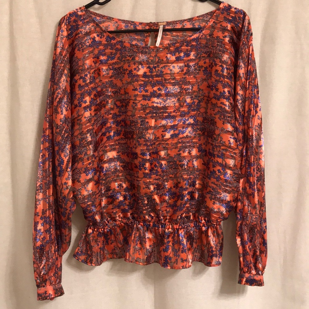 Free People Silky Blouse